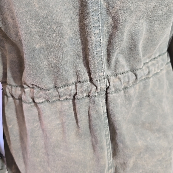 Free People Golden Quills Womens Military Parka Size XS See Measurements - Picture 11 of 15